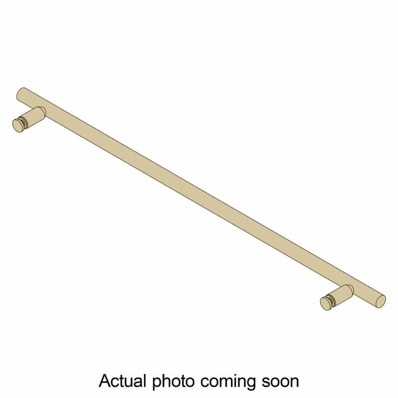 Glass Simple 18" Single Sided Ladder Towel Bar