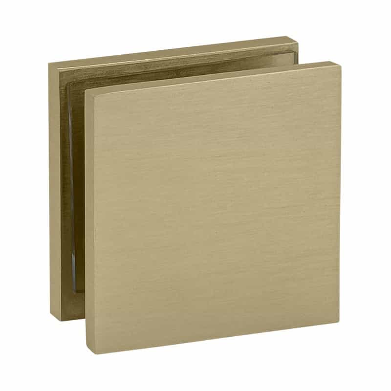 – Glass Simple Wall-Mount Operable Transom Glass Clamp, Square Profile