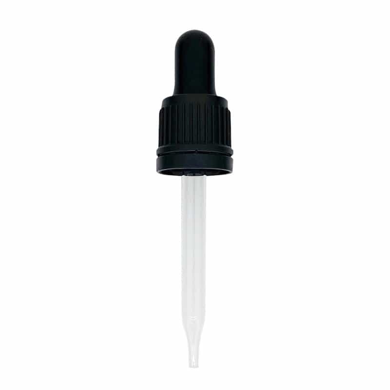 30 Ml Glass Dropper Caps For Essential Oil Bottles (12-Pack)