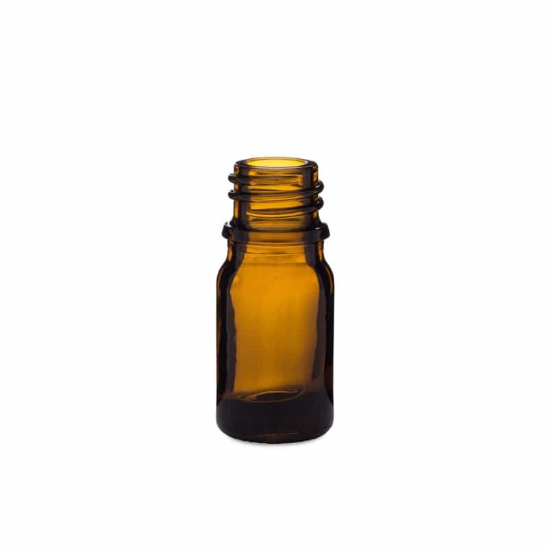 5 Ml Euro Amber Essential Oil Bottles (12-Pack)