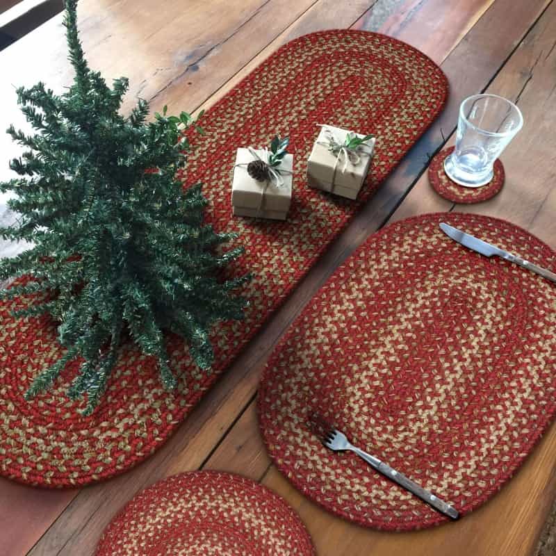 Apple Pie Red Jute Stair Tread
