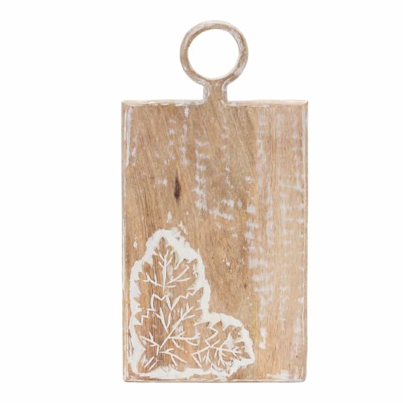 Cutting Board (Set Of 2) 8"L X 16"H Wood