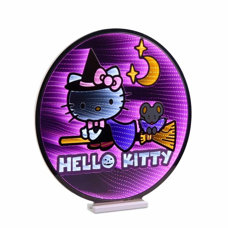 Hello Kitty? On Broom Ekkolight 24”H Acrylic Ul Plug