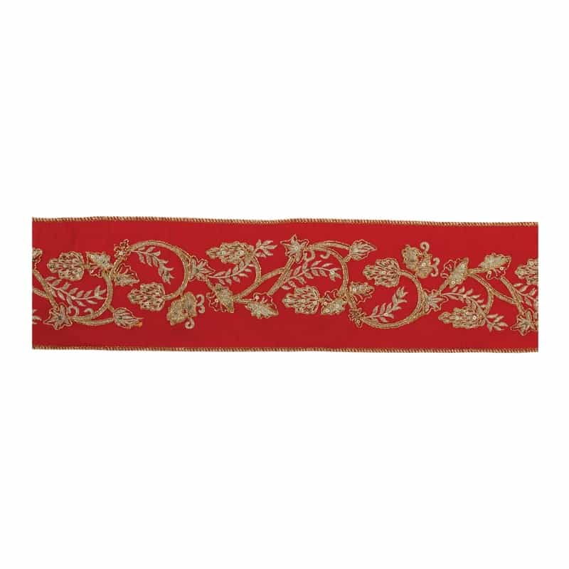 4” X 5 Yds. Wired Polyester