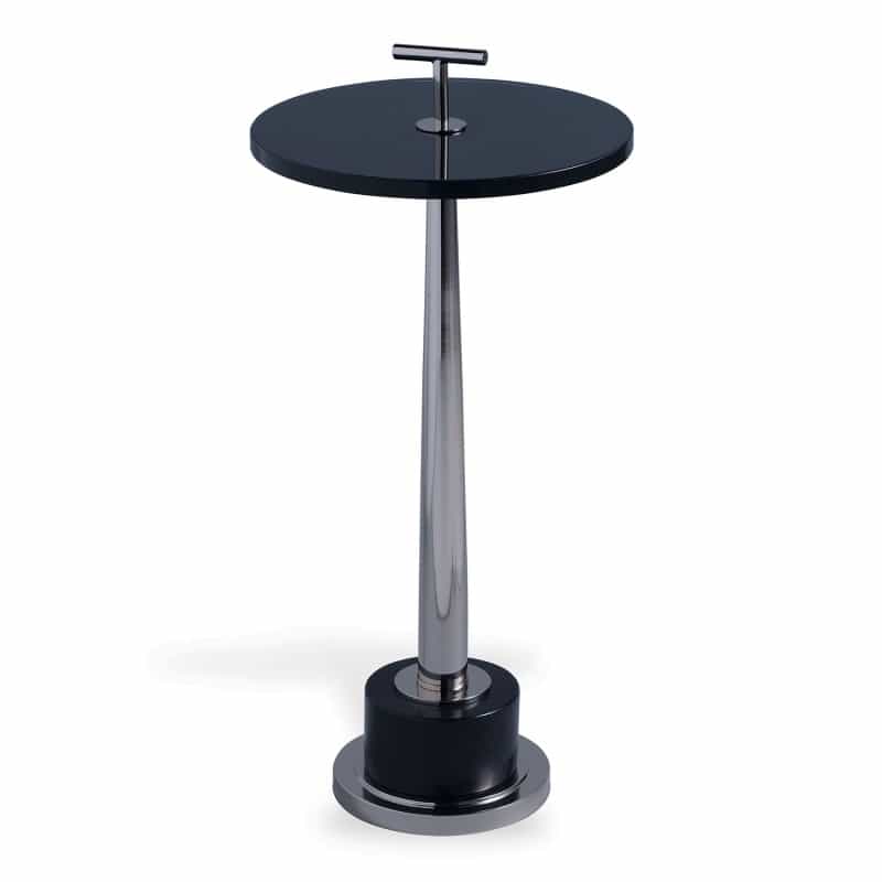 Toronto Nickel Accent Table