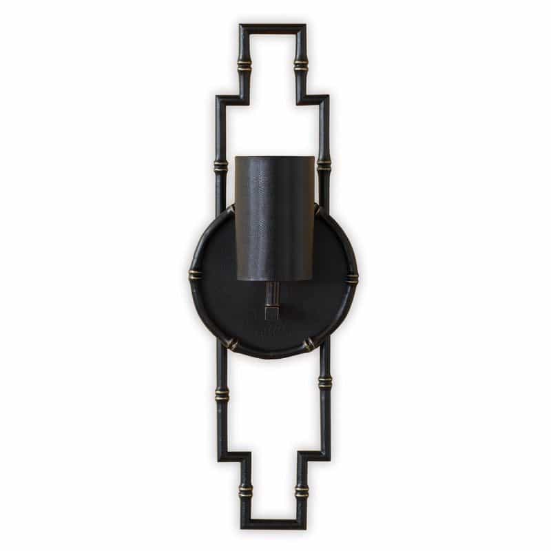 Black Lizard Hardback Chandelier Drum Shade