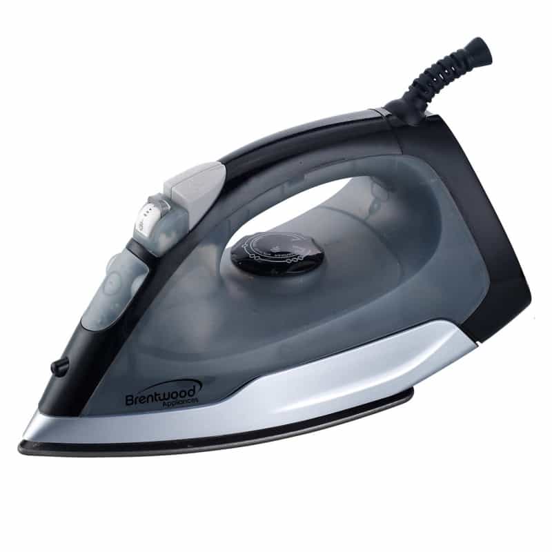 Brentwood Full Size Steam / Spray / Dry Iron In Black And Gray