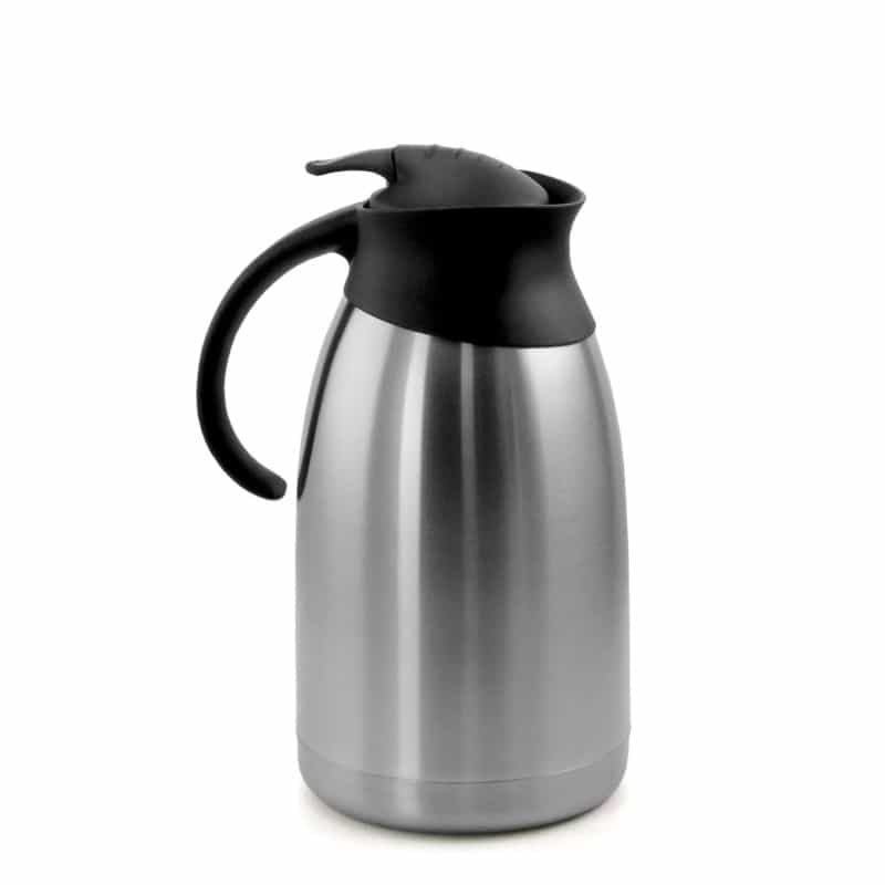 Megachef 2.11 Quart Stainless Steel Thermal Beverage Carafe For Coffee And Tea