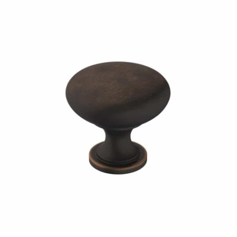 Era Zinc Cabinet Knob - Oil Rubbed Bronze - 1 1/4" (32 Mm) Length