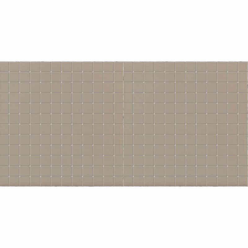 Unglazed Mosaics Mushroom Porcelain Mosaic - 1" X 1"