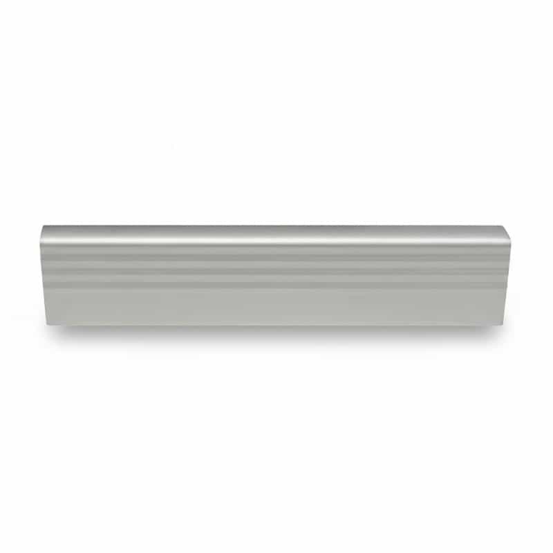 Silverline H1185 Silver Cabinet Finger Pull - Aluminum Alloy - 3 3/4" (96 Mm) Center To Center