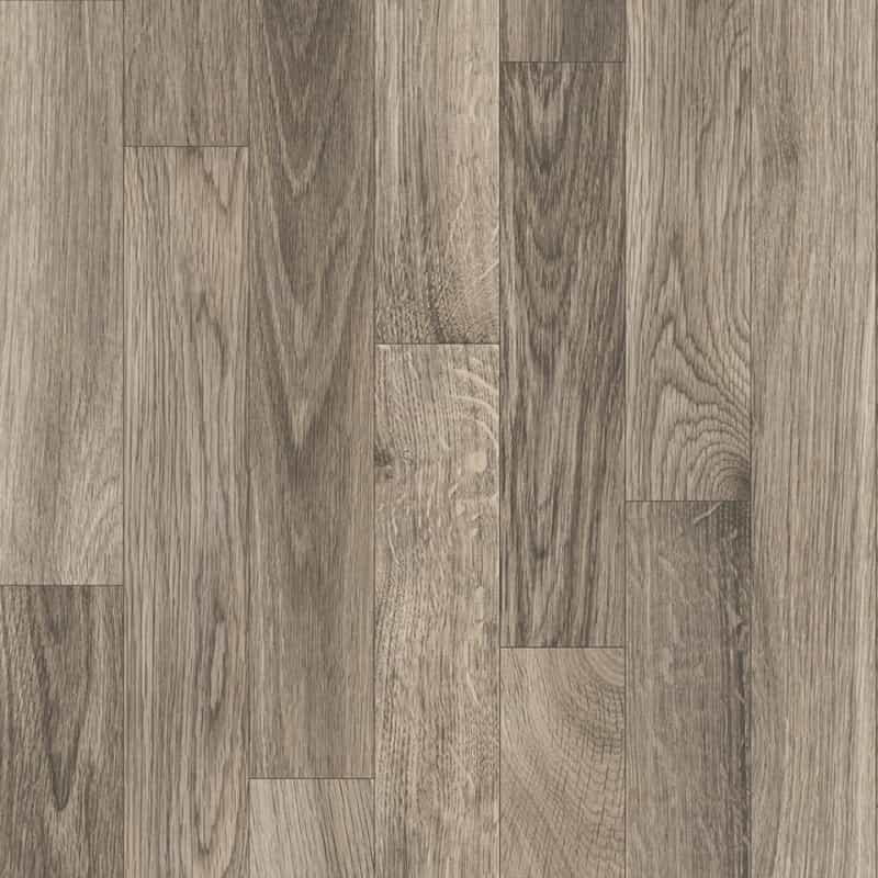 Custompro White Oak Weathered Luxury Sheet Vinyl - Urethane