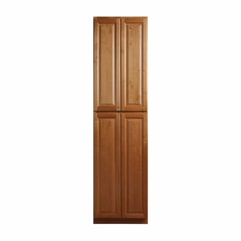 Sunset Birch Wood Kitchen Pantry Cabinet - 18" X 24" X 90" (Assembly Required) - Sunset Birch