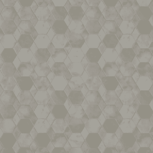 Silver Oceana Shell Resilient Luxury Sheet Vinyl - Pattern