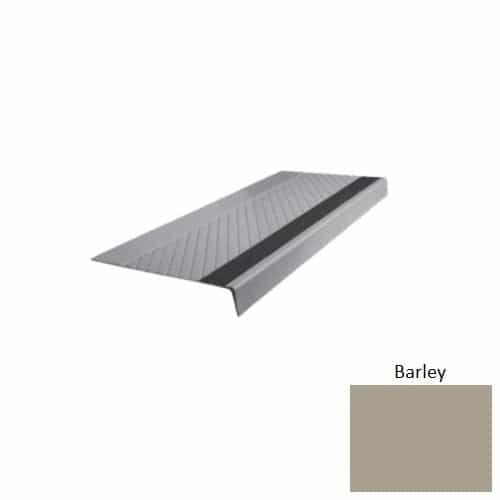 Flextones Barley Type 685 With Flush Ribbed / Smooth Insert Distinct Designs Rubber - 12" X 72" Stair Tread - Diamond Profile Design