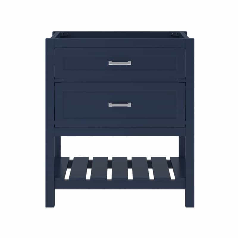 Lawson Aegean Blue Wood Freestanding Bathroom Vanity - 30" - Aegean Blue