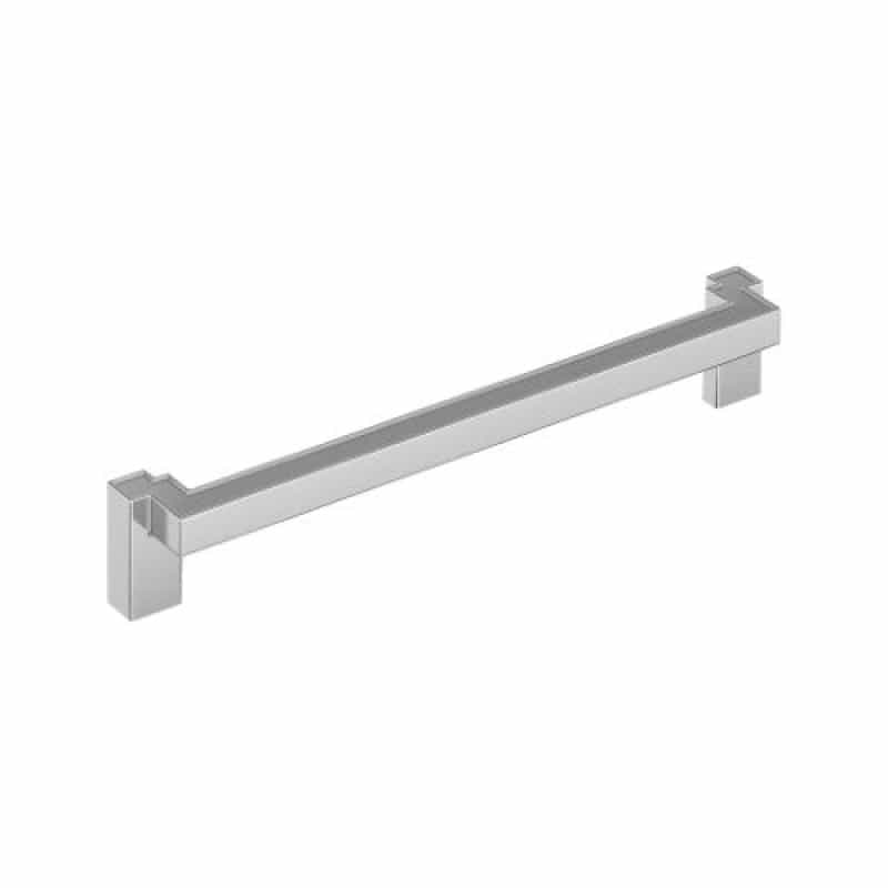 Rockhurst Zinc Appliance Pull - Polished Chrome