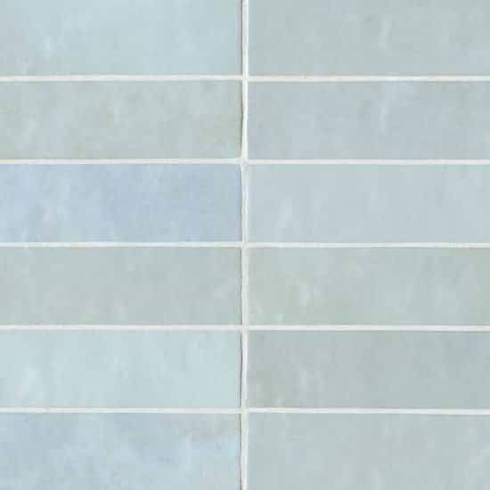 Cloe Baby Blue Ceramic Tile - Glossy