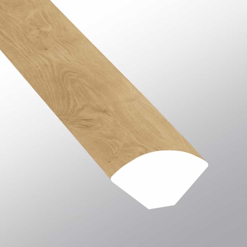 Acclima Mt Sande Luxury Vinyl Moulding / Trim - 0.64" X 94" Quarter Round - Low Gloss