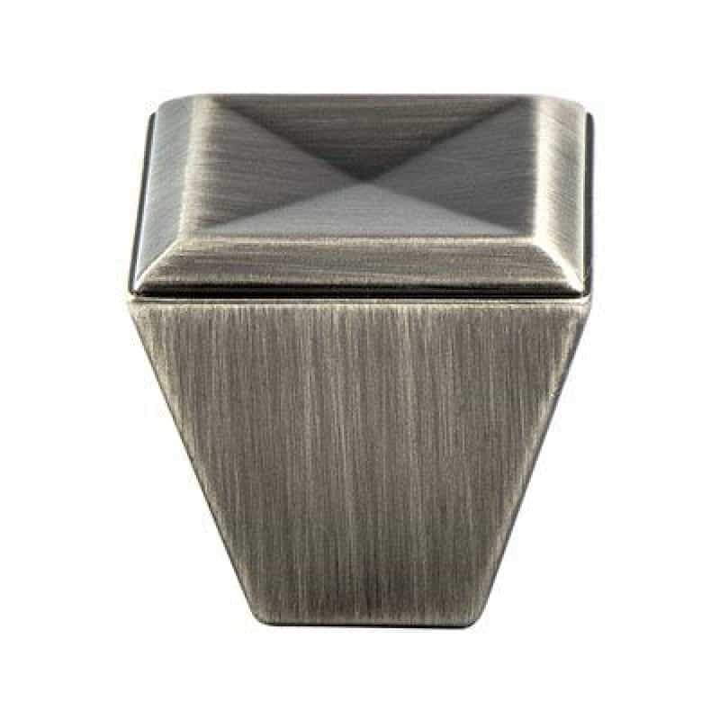 Berenson Connections Zinc Cabinet Knob - Vintage Nickel - 1 1/8" Length
