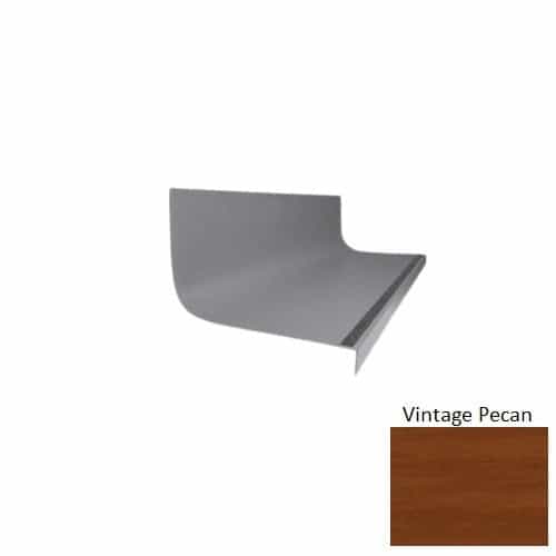 Evolving Styles Wood Elements Vintage Pecan Type 1975 With Flush Carborundum Strip Distinct Designs Rubber - 20 3/8" X 72" Stair Tread - Hammered