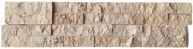 Marciano 3D Stack Travertine Ledgestone - Split Face