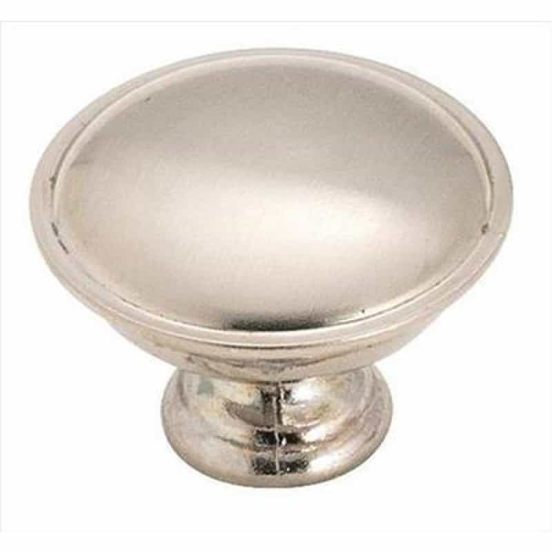 14403Sch Everyday Heritage Zinc Cabinet Knob - Brushed Chrome - 1 5/16" (33 Mm) Length