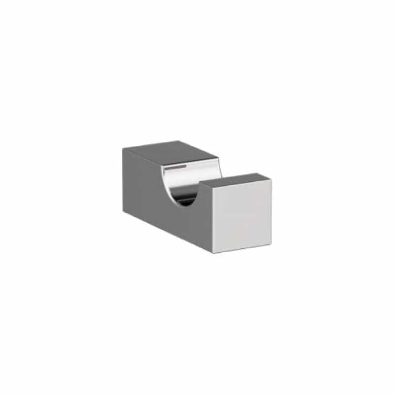 Monument Zinc Single Prong Robe Hook - Chrome - 7/8" (22 Mm) Length
