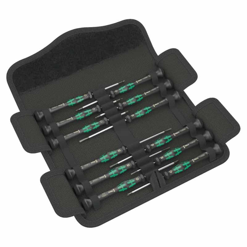 Wera Micro Screwdriver Set For Electronic Applications (12-Piece Set)