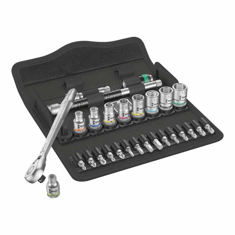 Wera Metric 1/4” Switch Ratchet Set (28-Piece Set)