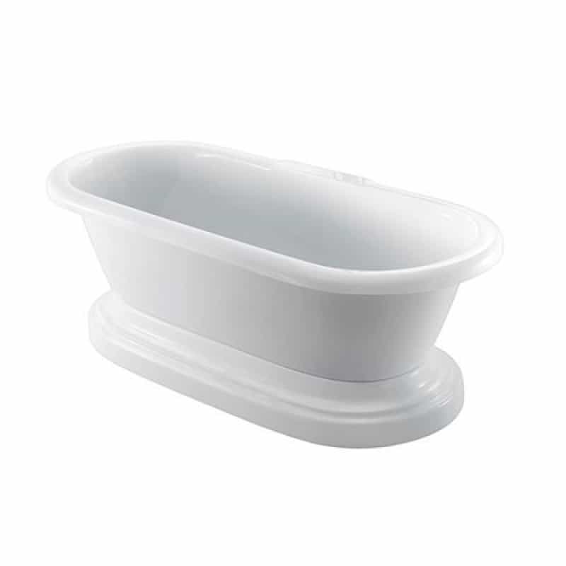 Barclay Corinne Acrylic Double Roll Bath Tub