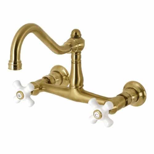 Restorers Vintage Ks324px Wall Mount Lavatory Sink Faucet