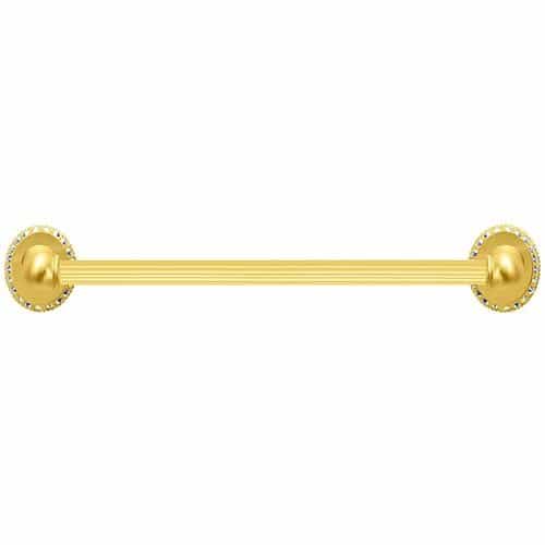Carpe Diem Cache Reeded Towel Bar - Aurore Swarovski Crystals