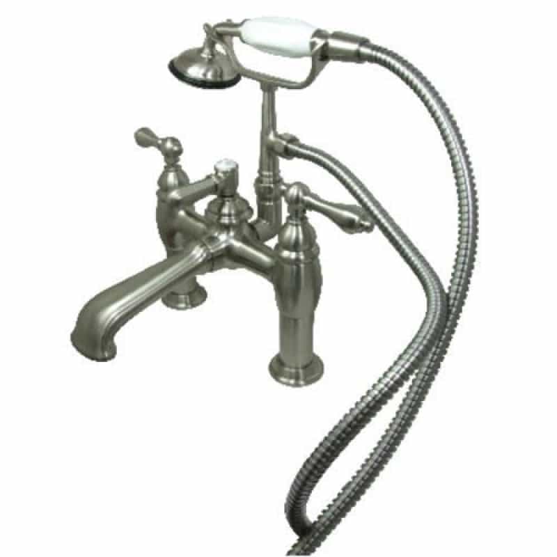 Restorers Vintage Cc603tx 7 Inch Deck Mount Tub Faucet & Shower