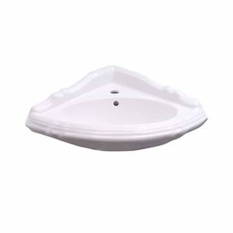 Barclay Ethan Corner Pedestal Lavatory Sink