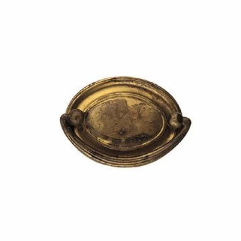 Marella Hepplewhite Drop Pull With Backplate