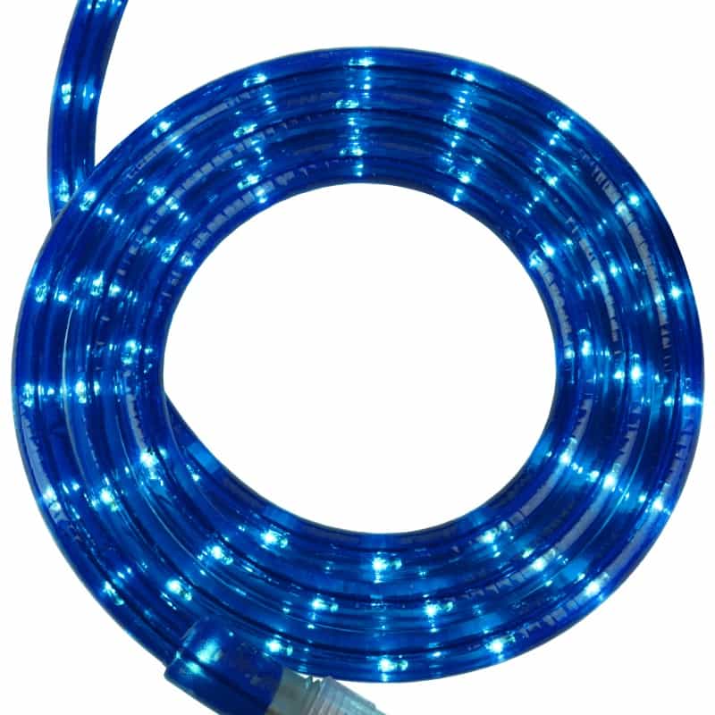 Blue Rope Light, 18 Ft