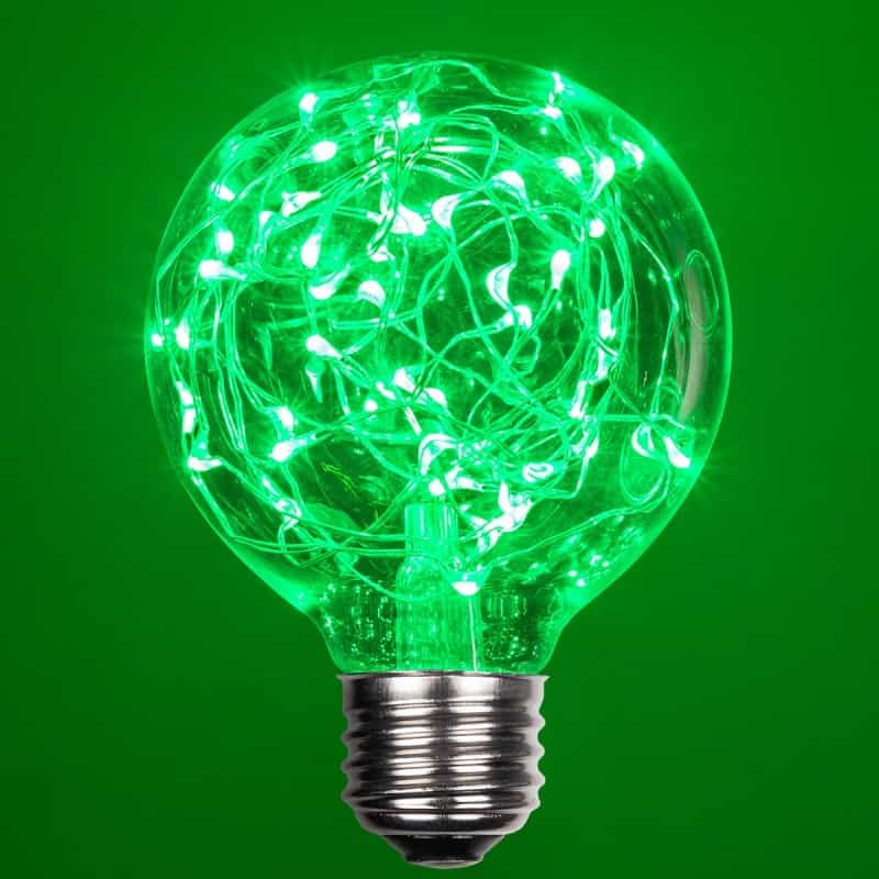 G80 Green Ledimaginetm Fairy Light Bulbs