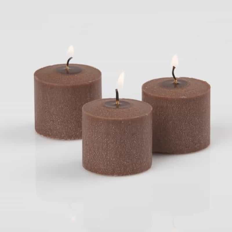 Richland Votive Candles Unscented Brown 10 Hour Set Of 288