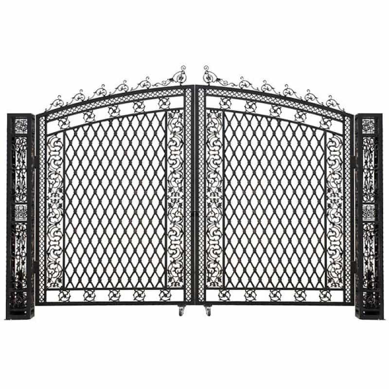 Bridgeton Moore Aluminum Tall Driveway Gates (Kit)