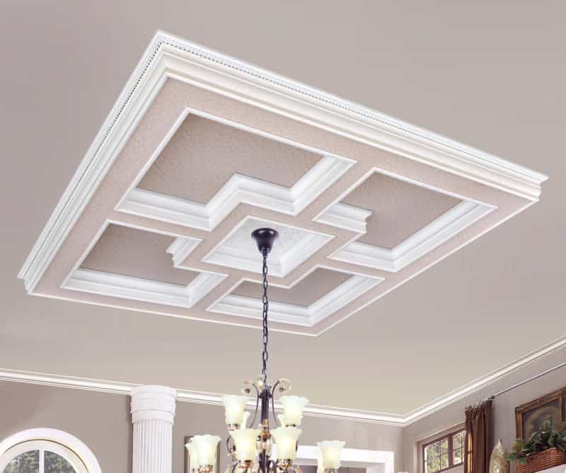Majestic Square Ceiling Medallion