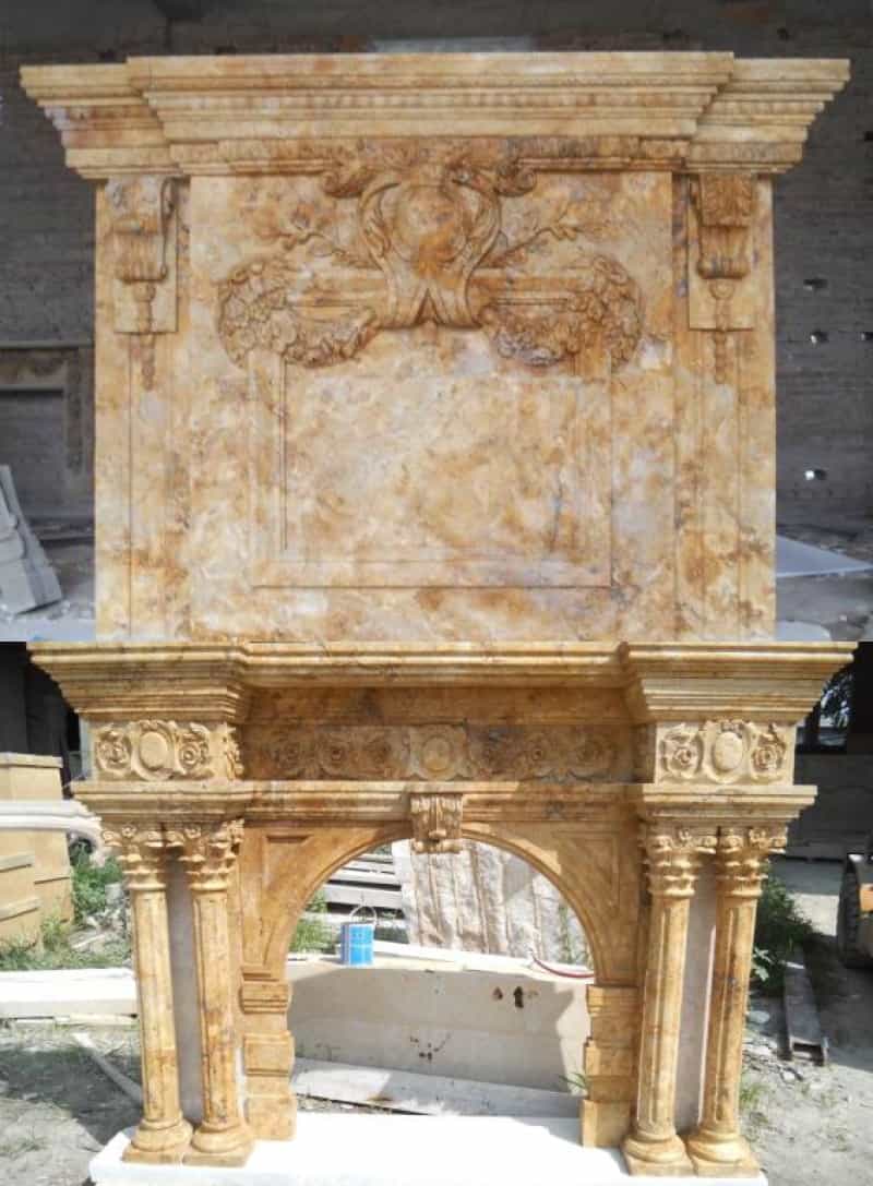 Marble Mantel (Open 42.1X42.1)
