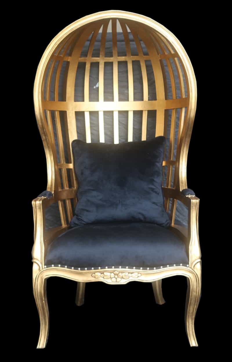 Majestic Gold Dome Chair