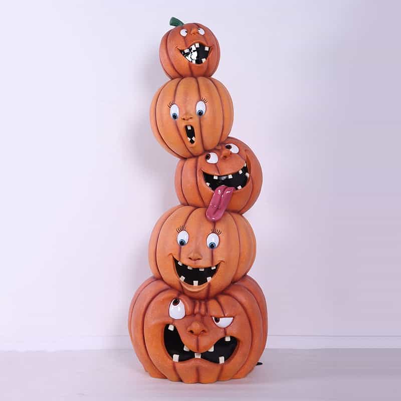 Crazy Pumpkins Stack 6Ft