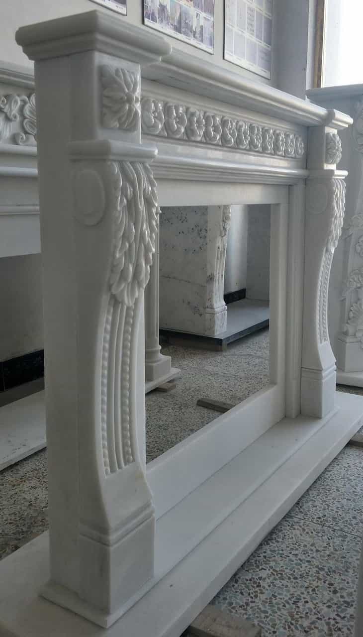 White Flower Mantel T7120