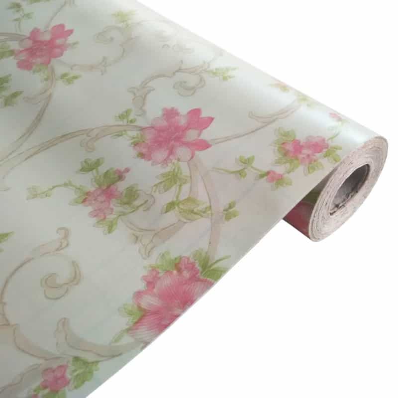 Pink Rose - Self-Adhesive Wallpaper Home Decor