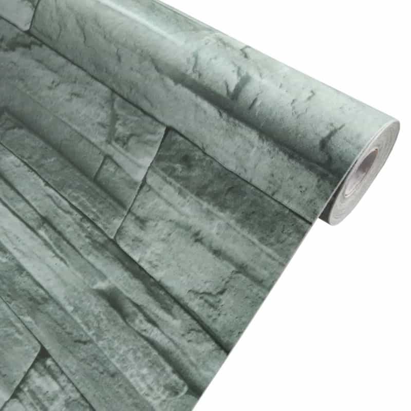 Green Grid - Self-Adhesive Wallpaper Home Decor