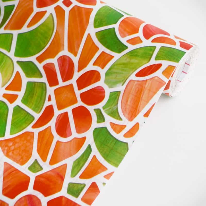 Vitality World - Self-Adhesive Printed Window Film Home Decor