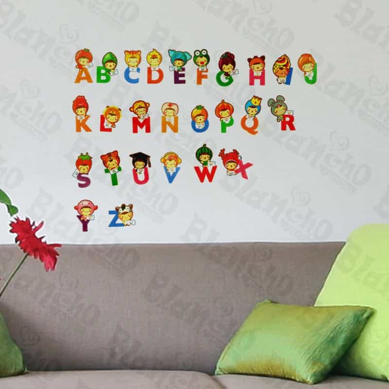 Cute Alphabet - Wall Decals Stickers Appliques Home déCor