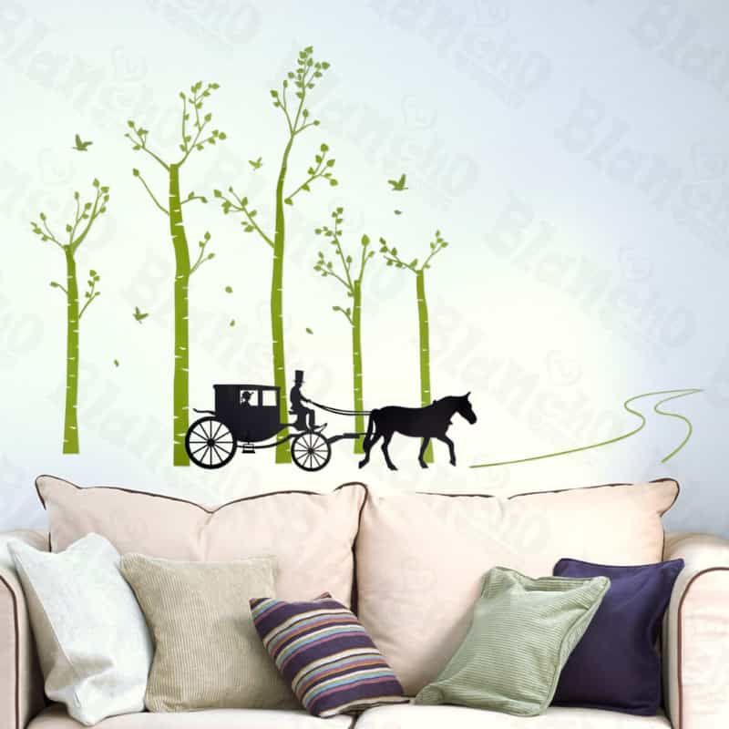 Country Road - Large Wall Decals Stickers Appliques Home Decor
